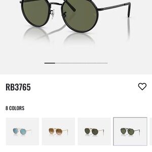 Ray-Ban polarized Dark Frame Sunglasses